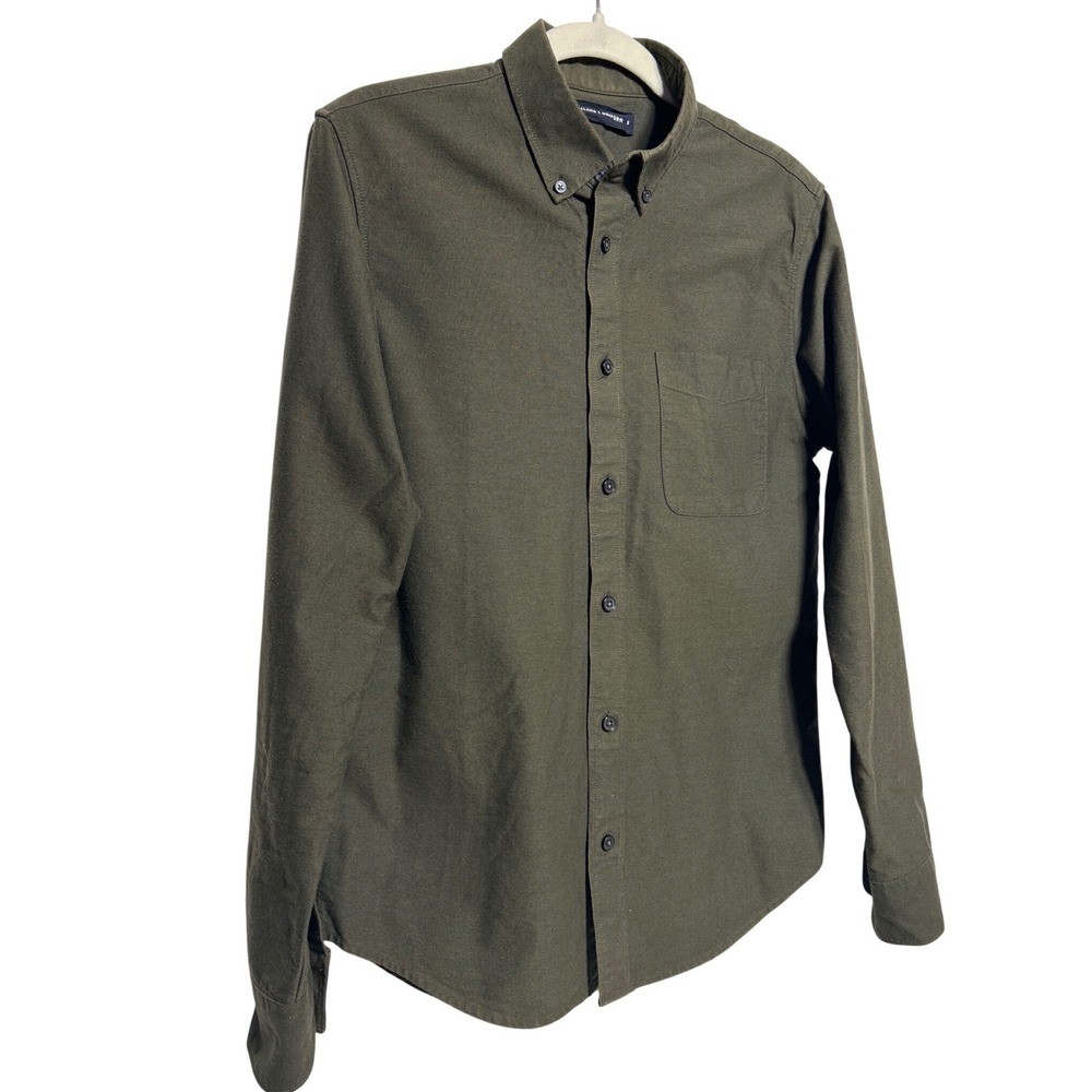 Everlane Green Button Down Long Sleeve‎ Casual Shirt Top Men's Small